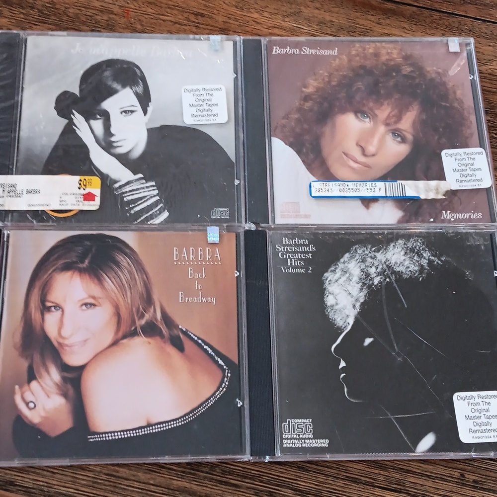 Bundle Of Barbara Streisand  CDs